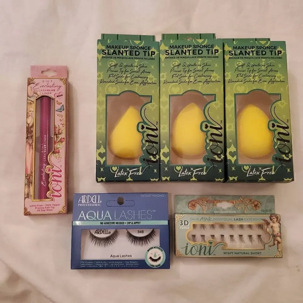 NWT Ioni False Eyelash Glue Sponge Lot